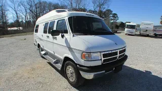 SOLD! 1998 Road Trek 190 Versatile Class B Camper Van, Generator, Seat 4/Sleeps 3, 15 MPG, $21,900