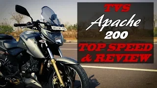 Apache 200 TOP SPEED & REVIEW