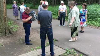 Весёлые частушки с пляской под гармонь. Измайловский пятачок.