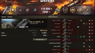 World of Tanks - Ace Awesome Jag. E-100 3 Marks of Excellence 11100 Dmg 9 Kills Sub ( Duck_of_Death)