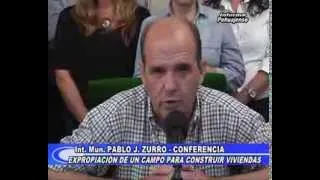 Int Mun Pablo Zurro - Conferencia Expropiación campo para desarrollo urbanístico