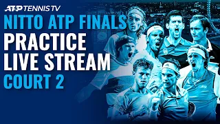 2020 Nitto ATP Finals: Live Stream Practice Court 2 (Sunday)