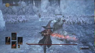 Champion's Gravetender - NG+7, SL1. No rolling, blocking or parrying.