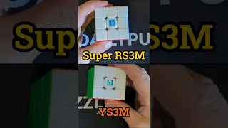 Comparing the MoYu Super RS3M vs YS3M Speedcubes #shorts