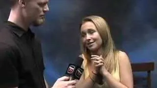 Hayden Panettiere interview at The Grand Slam 07 Event