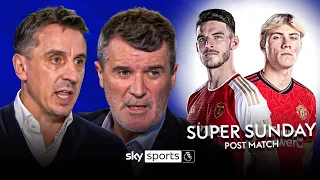 Neville, Merson and Keane's FULL Super Sunday Post Match analysis! 🔍