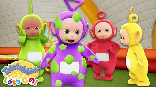 OH NO What's Wrong With TINKY WINKY? Tinky Winky Turns GREEN | Teletubbies Let's Go Full Episode