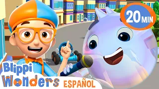 Burbujas | Blippi Wonders | Caricaturas para niños | Videos educativos para niños