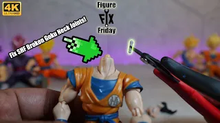 Figure Fix Friday: Fixing S.H. Figuarts Goku's neck with SOLID JOINTS!