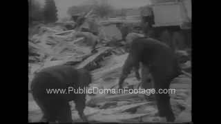 Minnesota tornadoes 1967 newsreel archival footage