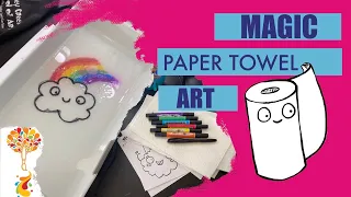 Magic Paper Towel Art