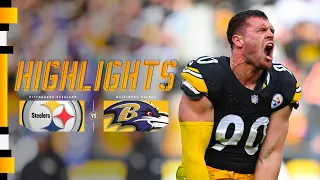 HIGHLIGHTS: Steelers defeat Ravens 17-10 in Week 5 | Pittsburgh Steelers