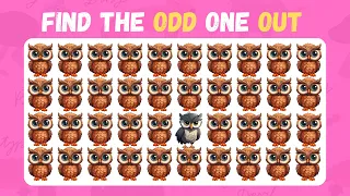 Find The Odd One Out-Animal Edition🐅🐘🐕 | 30 Emoji Quiz | Easy, Medium, Hard 🐕🐘🐅