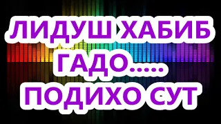 ЛИДУШ ХАБИБ  - ГАДО  ПОДИХО СУТ!!!!