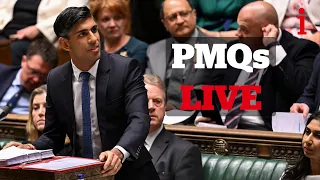 PMQs LIVE:  Rishi Sunak faces MPs in first session since party conferences