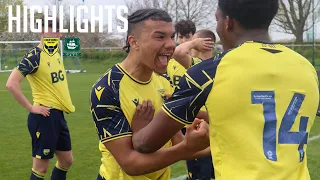 HIGHLIGHTS | Oxford United U18s 3-0 Plymouth Argyle U18s