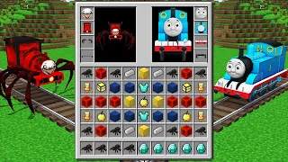 REALISTIC  Choo Choo Charles vs Thomas The Train Inventory Shop! MINECRAFT All Episodes Animation!