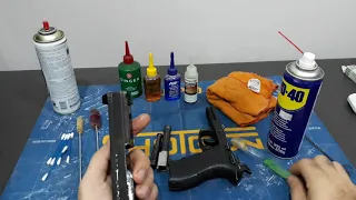 Manutenção/Limpeza de arma de fogo, a forma correta de se fazer.