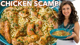 Easy CHICKEN SCAMPI Recipe