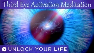 Third Eye Activation, Elevate Your Vibration with Psychic Protection Meditation