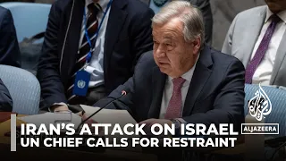 Iran’s attack on Israel: Antonio Guterres calls for restraint at UNSC meeting