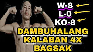 DAMBUHALA NA KALABAN WALANG TALO 4X PINABAGSAK | HINDI NAKAPALAG SA PINOY BUGBUG SARADO