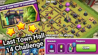 Last Town Hall 14 Challenge - Easily 3 Star Th14 Challenge (Clash Of Clans)