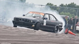 BMW E34 Brutal Drift & Burnout
