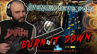 Avenged Sevenfold - Burn It Down | Rocksmith 2014 Gameplay | Rocksmith Metal Gameplay