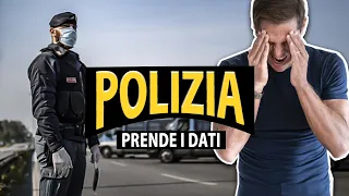 Cosa succede se la POLIZIA ti prende i dati? | avv. Angelo Greco