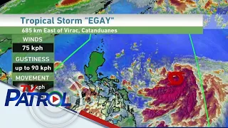 'Egay' posibleng lumakas pa at maging super typhoon | TV Patrol