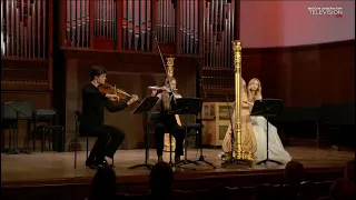 C. Debussy  -  Trio for flute, viola and harp