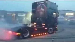 Scania v8 sound drifting