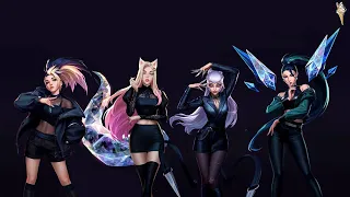 K/DA - THE BADDEST ft. (G)I-DLE, Bea Miller, Wolftyla [rus.sub/рус.саб]