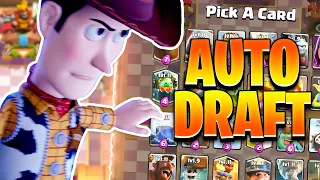 AUTO-DRAFTER IS AN ABSOLUTE DEMON 🤣 - Clash Royale