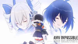 [AMV] HONKAI IMPACT 3 BRONYA AND SEELE - IMPOSSIBLE