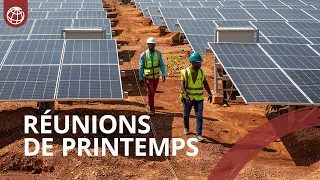 Brancher l’Afrique : Quelles solutions pour l’accès universel à l’énergie ? | Réunions de printemps