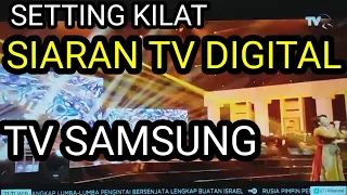 CARA Kilat⚡ SETTING SIARAN DIGITAL TV LED Samsung Tanpa Set Top Box STB