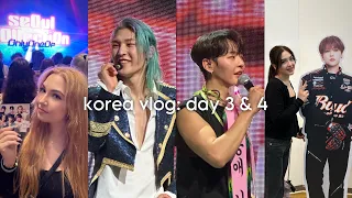 KOREA VLOG DAY 3 & 4: onlyoneof seoul concert, lotte mall, svt/n.flying/mx photobooth | Lex and Kris