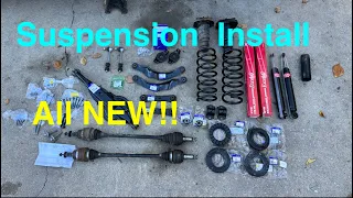 Brand new Rear suspension install. All new parts. Volvo XC70 P3 chassis. Part 2/2