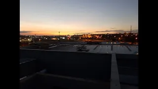 24 HOUR OVERNIGHT CHALLENGE ON ROOF OF MALL! (Parkour vs Security)