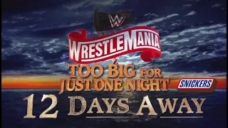 WWE Wrestlemania 36 Countdown- 12 Days Away