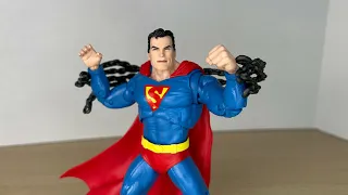 McFarlane DC Multiverse Collector Edition Action Comics #1 Superman Platinum Chase Figure Review