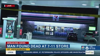 St. Pete police investigating death at 7-Eleven on 4th Street North