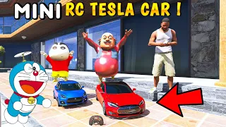 Franklin Buying Mini Rc Tesla Car For Shinchan and Doraemon in GTA 5