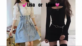 Lisa or Lena Fashion (clothes, hair, accessories!)💖