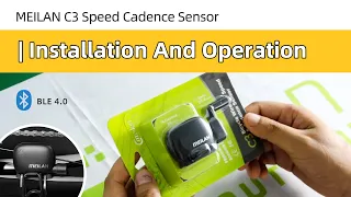 Meilan C3 Wireless speed/cadence sensor | Installment and Operation Video