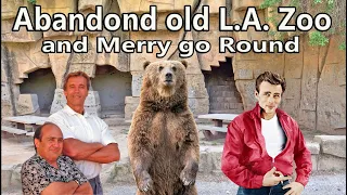 Exploring Abandoned old L.A. zoo and historic Merry Go Round in Griffith Park California