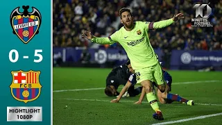 Levante vs barcelona 0-5 all goals & highlights 17/12/2018