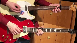 Something - Guitar tutorial (HD) - Telecaster - Lucy Les Paul